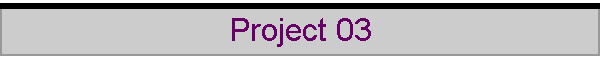 Project 03